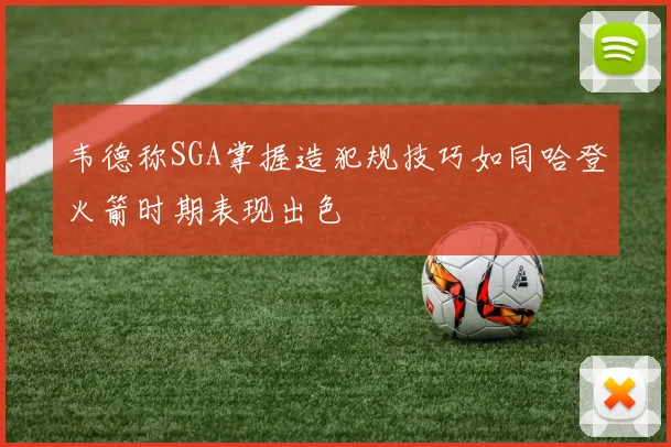 韦德称SGA掌握造犯规技巧如同哈登火箭时期表现出色